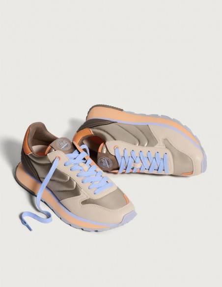 Baskets de Ville Femme Hoff Regium - Design épuré en tons beige et pastel