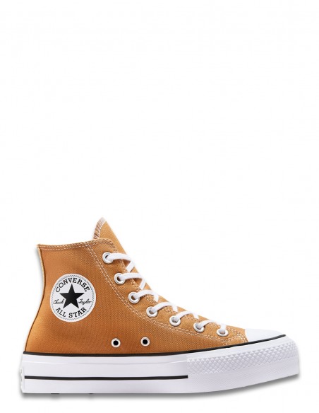 Converse Chuck Taylor All Star Hi Lift Marron - Sneakers Plateformes Iconiques
