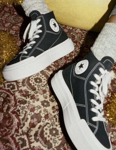Converse Chuck Taylor All Star Cruise - Sneakers à plateforme noires pour un look moderne
