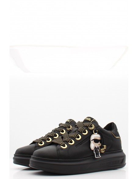 Karl Lagerfeld Kapri Keychain : Élégance et Audace en Noir - Hylton