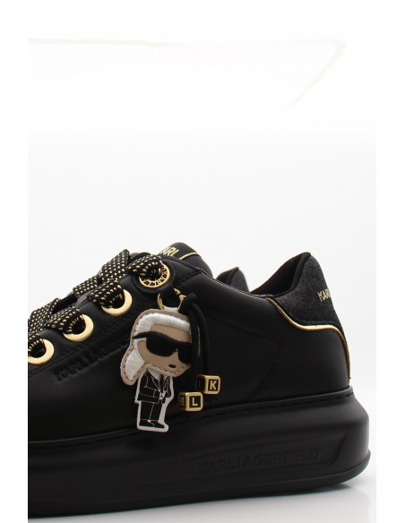 Karl Lagerfeld Kapri Keychain : Élégance et Audace en Noir - Hylton