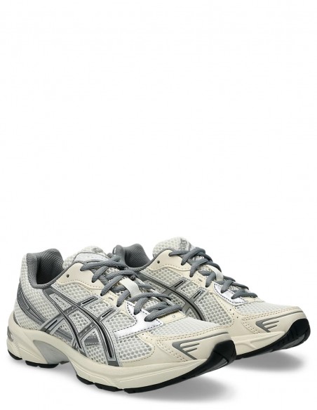 ASICS Gel-1130 Blanc et Gris - Confort et Performance - Hylton.fr