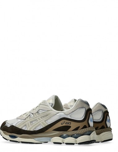 ASICS Gel-NYC White, Gold, Coffee - Sneakers Performantes et Tendance