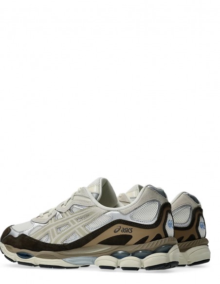 ASICS Gel-NYC White, Gold, Coffee - Sneakers Performantes et Tendance