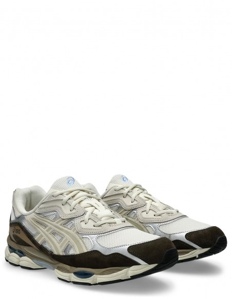ASICS Gel-NYC White, Gold, Coffee - Sneakers Performantes et Tendance
