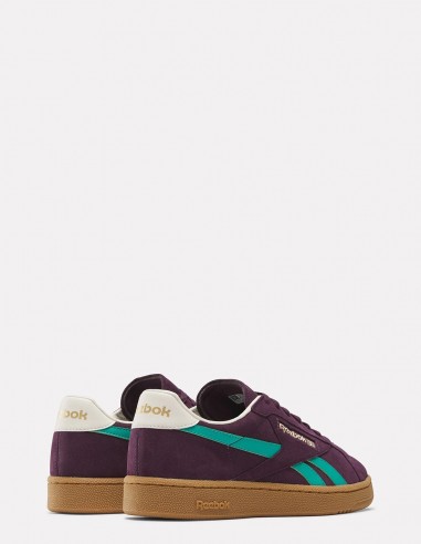 Reebok Ground C UK100201229 - Sneakers Femme en Daim avec Semelle Gomme