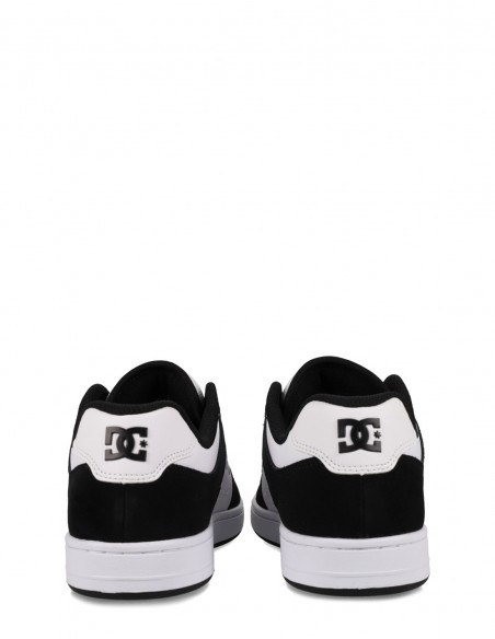 Sneakers Homme DC Shoes Manteca 4 en cuir et suède noir et blanc
