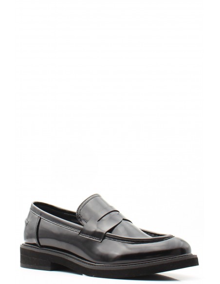 Mocassins vernis noir Kharisma - Élégance et raffinement