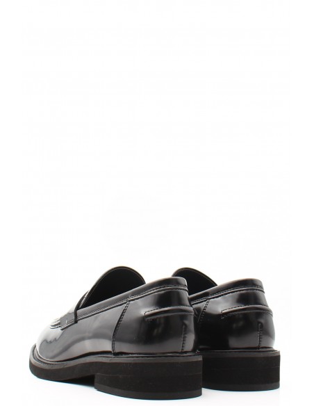 Mocassins vernis noir Kharisma - Élégance et raffinement