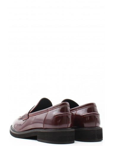 Mocassins vernis bordeaux Kharisma - Élégance et raffinement