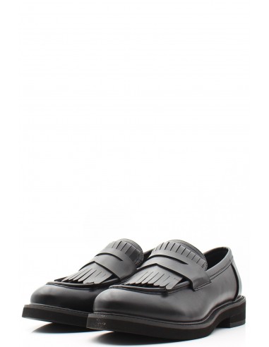 Mocassins à franges noir Kharisma - Style élégant et intemporel