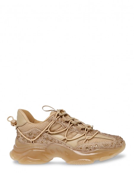 Steve Madden - Sneakers Femme Magneto-r-e Or - Hylton.fr