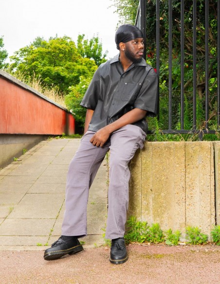 Dr Martens - Mocassins Homme Adrian YS Black Ambassador - Hylton.fr