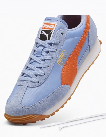 Puma Easy Rider 399028-16 - Baskets Rétro-Sport en Bleu Clair et Orange pour Homme