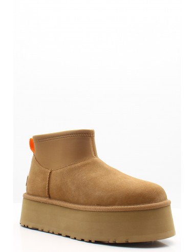 UGG Classic Mini Dipper - Boots plateformes en daim avec doublure chaude