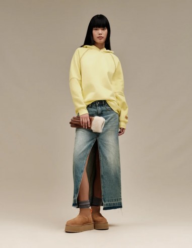 UGG Classic Mini Dipper - Boots plateformes en daim avec doublure chaude