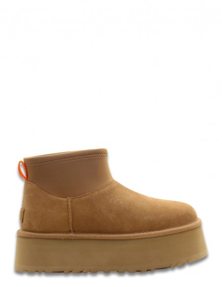 UGG Classic Mini Dipper - Boots plateformes en daim avec doublure chaude
