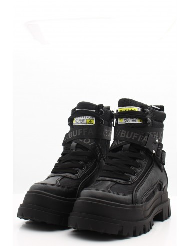 Buffalo Bottine Femme Noir aspha com1