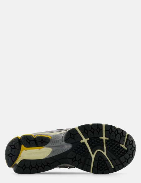 New Balance 1906R Gris/Jaune - Performance Rétro et Style Futuriste