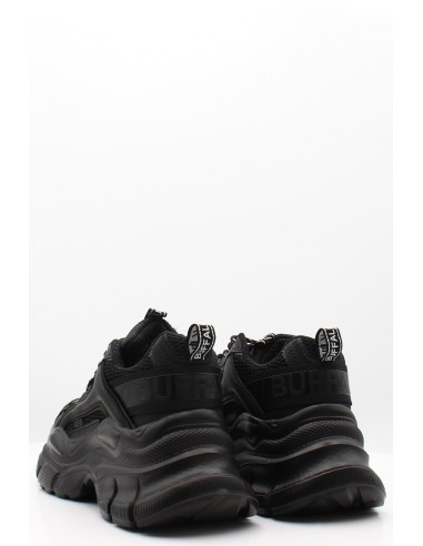 Buffalo Para Vegan Nappa Noir - Baskets Plateformes