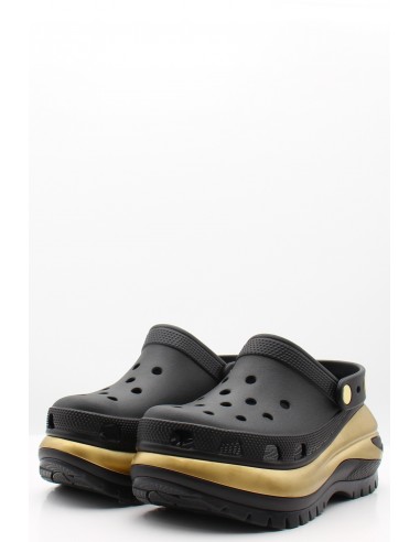 Crocs Mega Crush Metallic Clog - Sabots Femme avec Plateforme