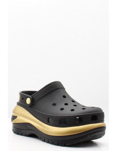 Crocs Mega Crush Metallic Clog - Sabots Femme avec Plateforme