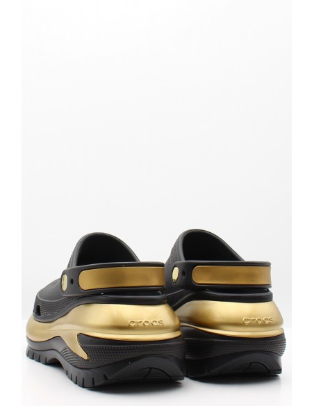 Crocs Mega Crush Metallic Clog - Sabots Femme avec Plateforme