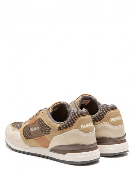Baskets Redskins Obvious - Baskets urbaines en beige et marron pour homme