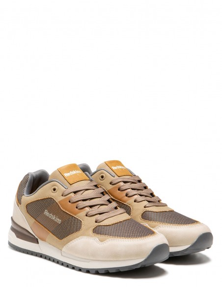 Baskets Redskins Obvious - Baskets urbaines en beige et marron pour homme
