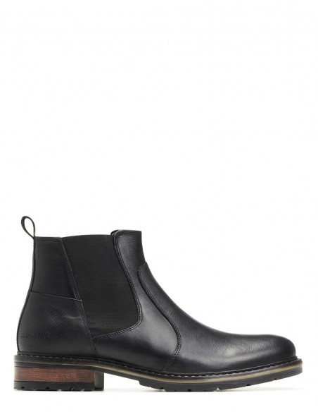 Redskins Elster - Chelsea Boots en cuir noir élégant pour homme