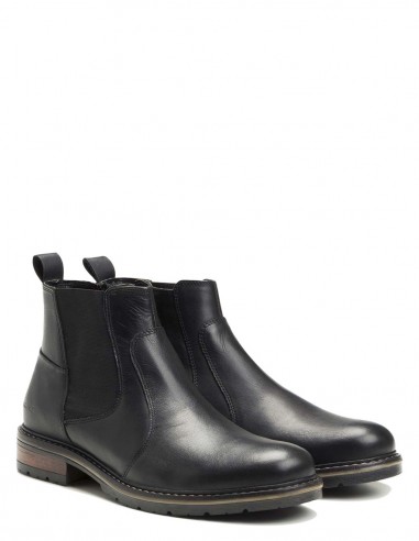 Redskins Elster - Chelsea Boots en cuir noir élégant pour homme