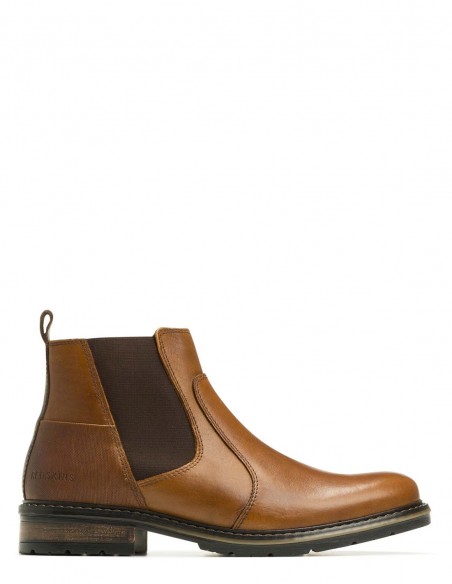 Redskins Elster - Chelsea Boots en cuir marron élégant pour homme