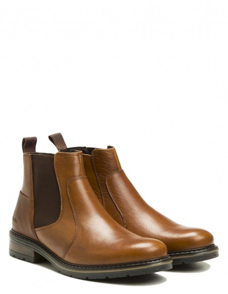 Redskins Elster - Chelsea Boots en cuir marron élégant pour homme