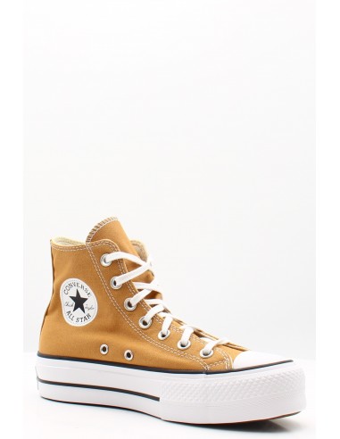 Converse Chuck Taylor All Star Hi Lift Marron - Sneakers Plateformes Iconiques