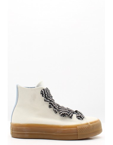 Converse - Sneakers Femme Ctas Lift Hi Blanc - Hylton.fr