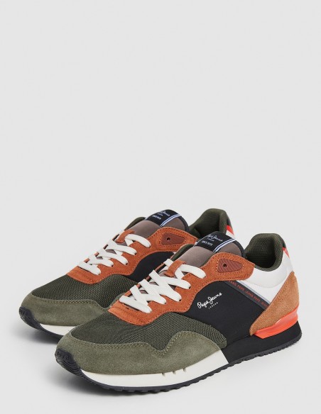 Pepe Jeans London Grade - Baskets de ville Homme Tendance et Urbaines