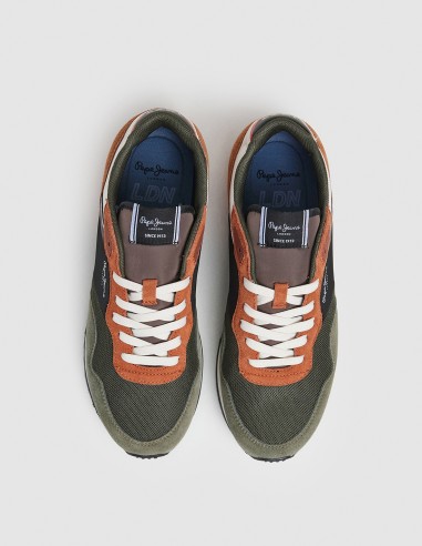 Pepe Jeans London Grade - Baskets de ville Homme Tendance et Urbaines