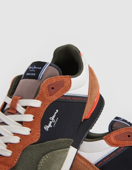 Pepe Jeans London Grade - Baskets de ville Homme Tendance et Urbaines