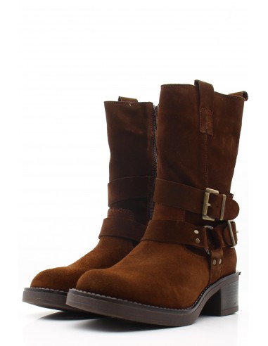 Bottes Femme Carolina Goodstep - Suédine tendance - Hylton.fr