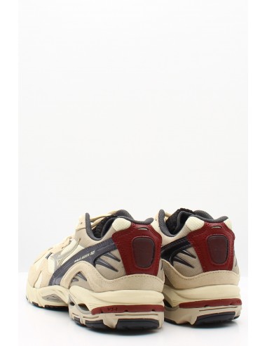 Sneakers Mizuno Wave Rider 10 Beige/Rouge - hylton.fr