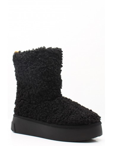 Bottes Fourrure Noires Colors of California - Hylton.fr