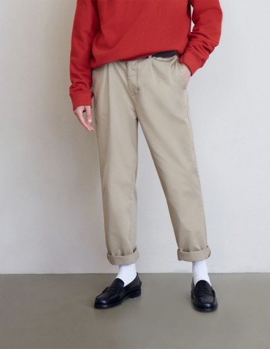 Mocassins Sebago Classic Dan femmr en cuir bordeaux au style casual