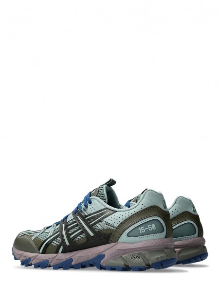 Sneakers Asics Gel-Sonoma 15-50 femme pour trail en vert, bleu et gris