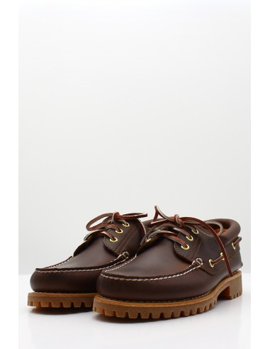Chaussures bateau Timberland Homme 3-Eye Classic Lug en cuir marron
