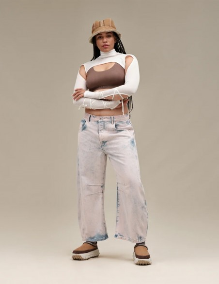 UGG Vendure Daze - Mules en Daim Style Slip-on avec Détails Tressés