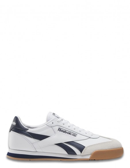 Baskets Reebok Campio XT mixte blanches et marines au style classique