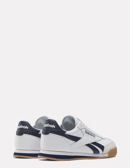 Baskets Reebok Campio XT mixte blanches et marines au style classique