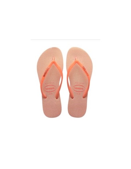 Havaianas - Tongs Femme Slim Glitter Iridescent Orange - 4148922.5567