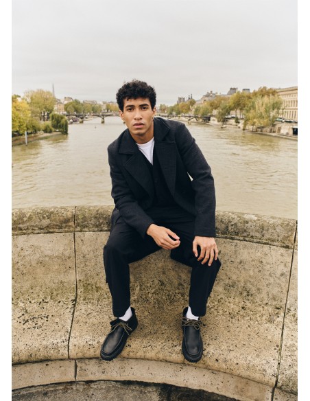 Clarks Originals - Torhill Hi Boot Black Leather  - Hylton.fr