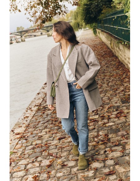 Colors of California - Sabots Femme Cow Suede Platform Vert - Hylton.fr